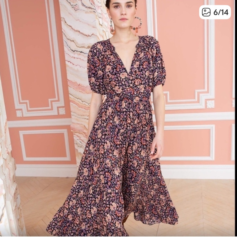 Ulla Johnson- Claribel Midi Dress- 4